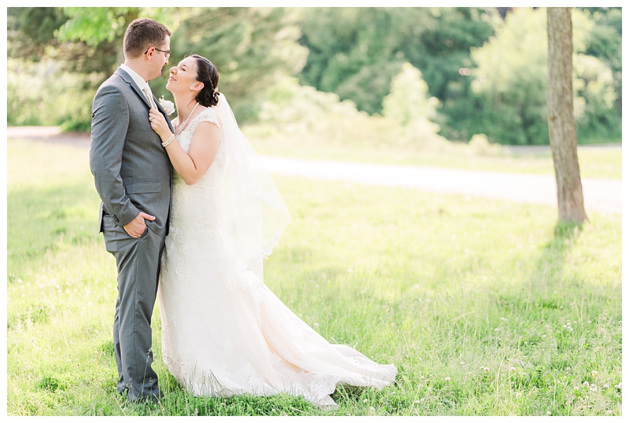 Aiden Laurette Photography | Wedding couple looking at eachother