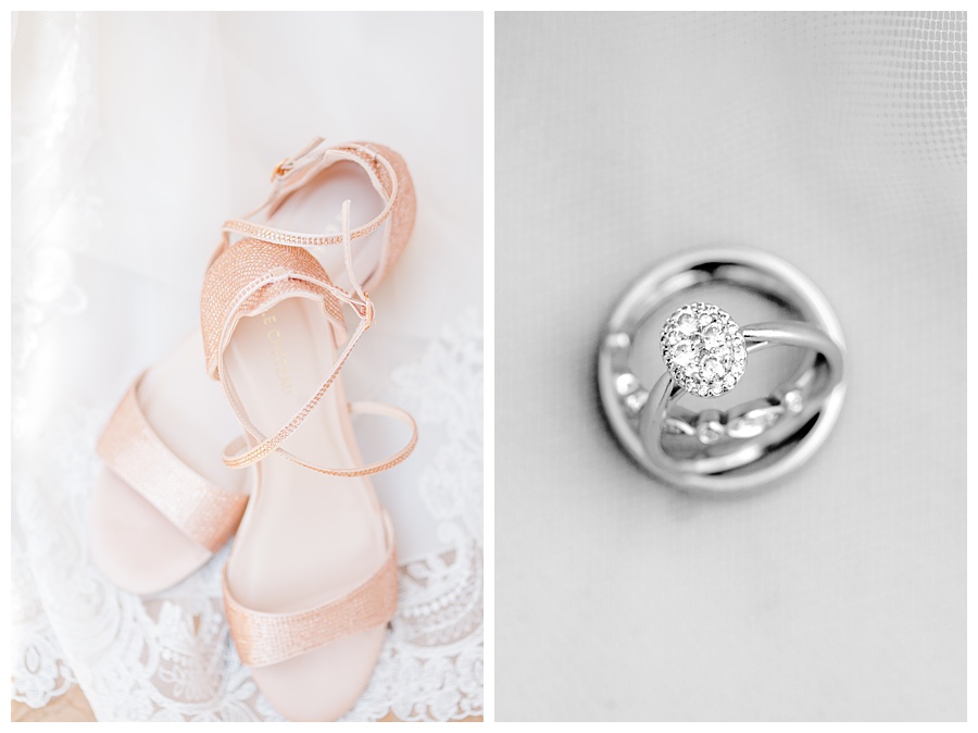 Aiden Laurette Photography | Wedding Details | Shoes and rings