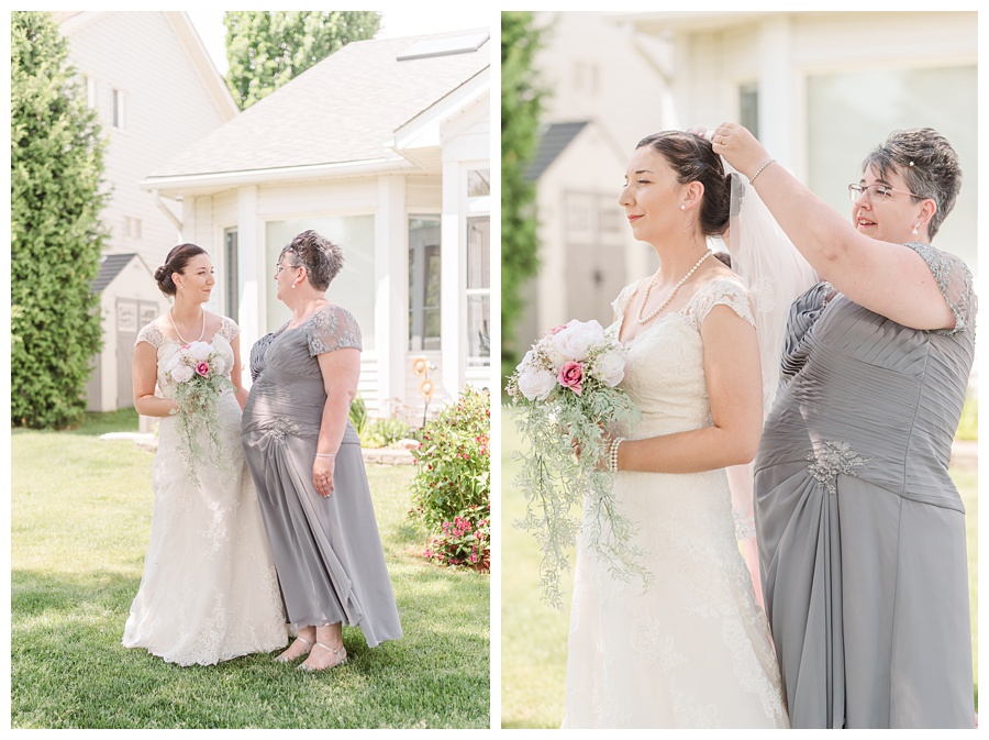  Aiden Laurette Photography | Wedding Details | Bride and her mom
