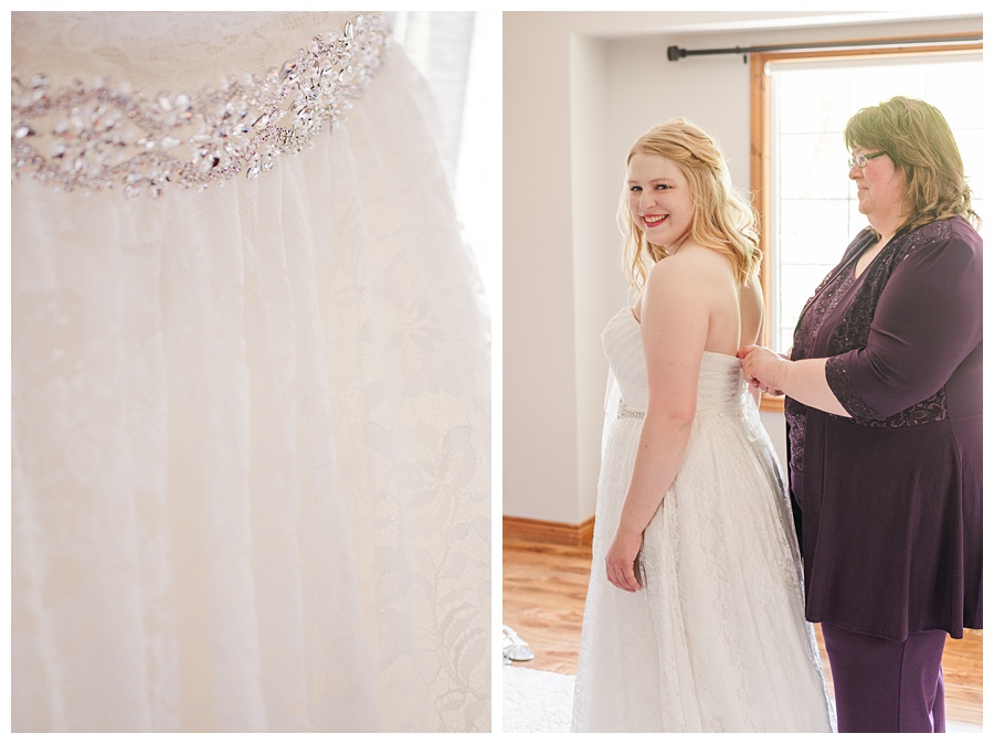 Aiden Laurette Photography | Ontario Wedding Photography | Bride getting ready