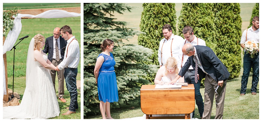 Aiden Laurette Photography | Ontario Wedding Photography | Wedding Ceremony