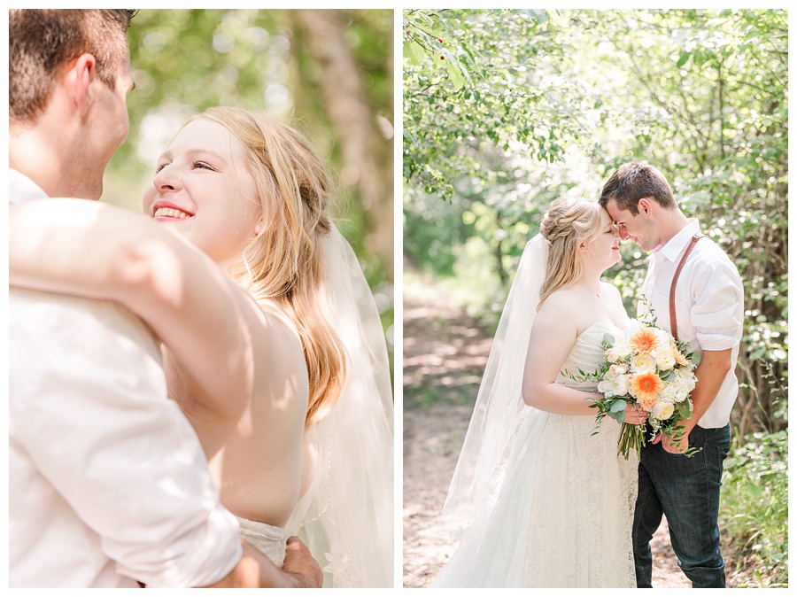 Aiden Laurette Photography | Ontario Wedding Photography | Bride and groom Portraits