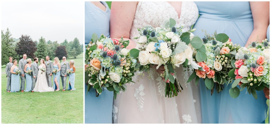 Aiden Laurette Photography | Ontario Wedding Photographer | St Mary's Gold Course Wedding | Wedding Party Portraits