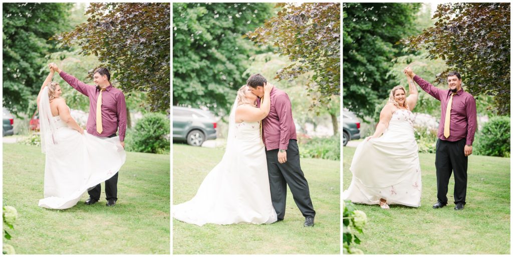 Aiden Laurette Photography | Ontario Wedding Photography | Wedding Photos | Firs look Photos