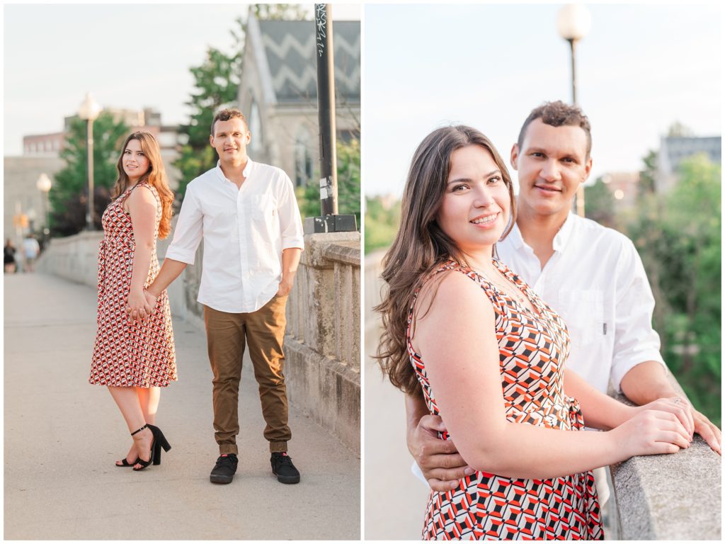 Aiden Laurette Photography | Ontario wedding photographer | Engagement photoshoot | photo of a couple at their engagement shoot