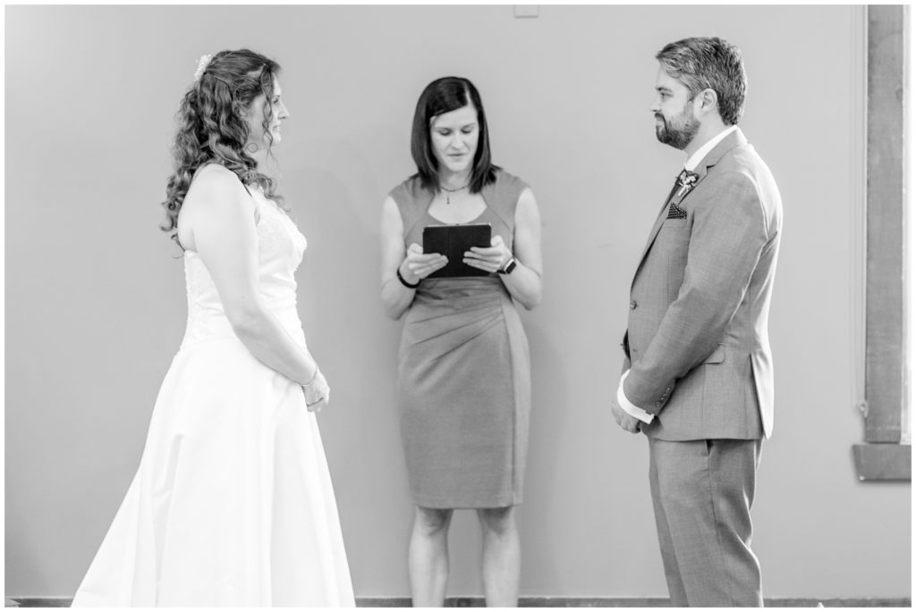Aiden Laurette Photography | Ontario Wedding Photographer | Elmhurst Inn Elopement | Ceremony