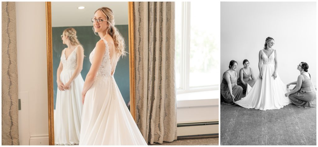 Aiden Laurette Photography | Ontario Wedding Photographer | London Hunt Club wedding | Bride getting ready shots 