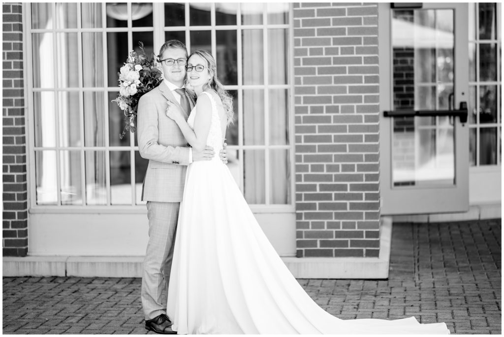 Aiden Laurette Photography | Ontario Wedding Photographer | London Hunt Club wedding |First look Portraits 