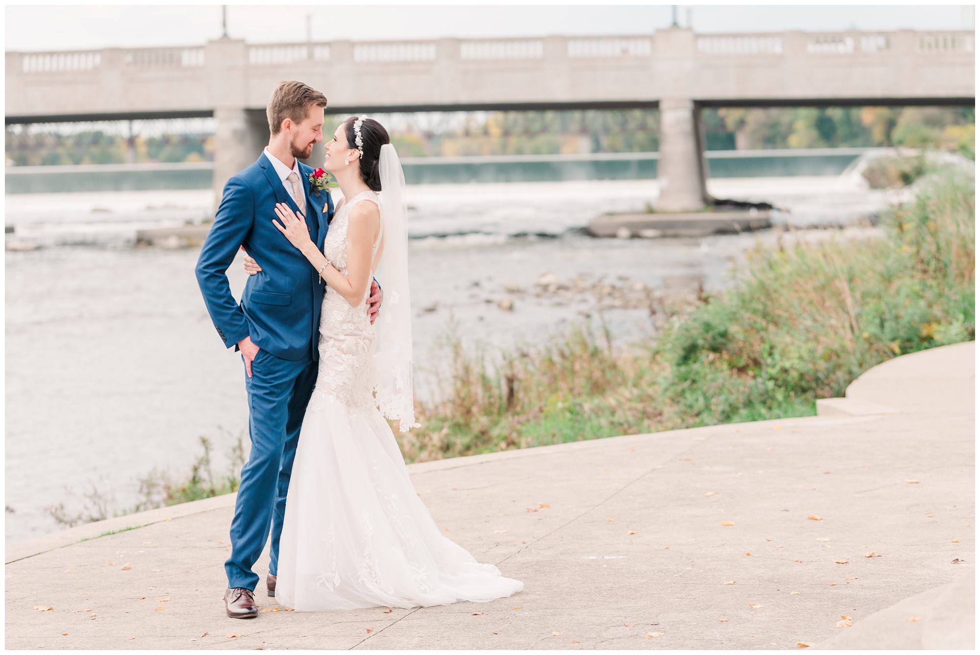 Aiden Laurette Photography | Ontario Wedding Photographer | Night Portraits | Cambridge Mill