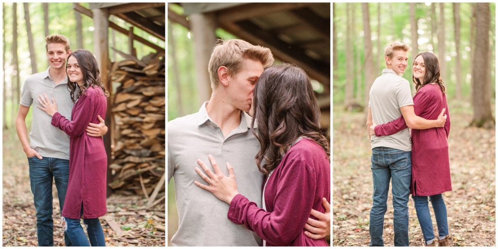 Aiden Laurette Photography | Ontario wedding photographer |  Farm engagement session |  A Couple's engagement portraits 