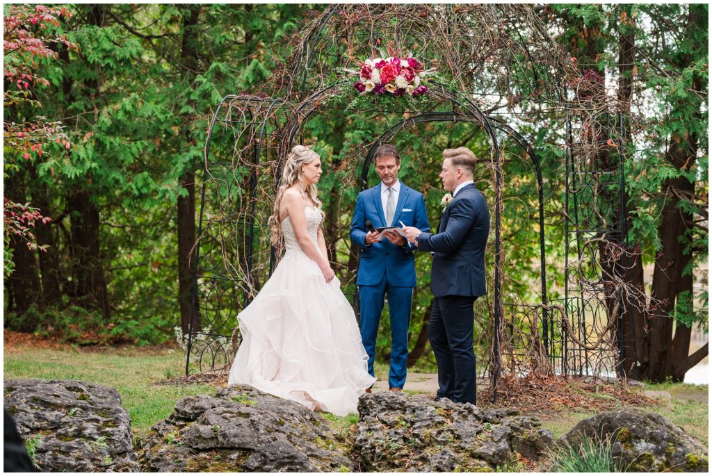Aiden Laurette Photography | Ontario Wedding Photography | Millcroft Inn Wedding | Ceremony