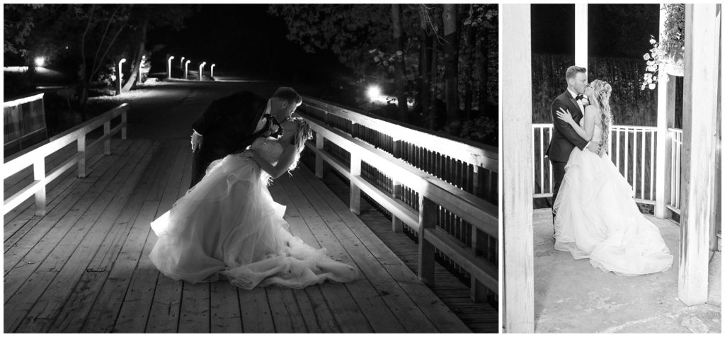 Aiden Laurette Photography | Ontario Wedding Photography | Millcroft Inn Wedding | Couple's Night Portraits