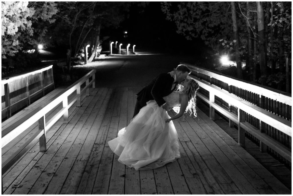 Aiden Laurette Photography | Ontario Wedding Photography | Millcroft Inn Wedding | Couple's Night Portraits