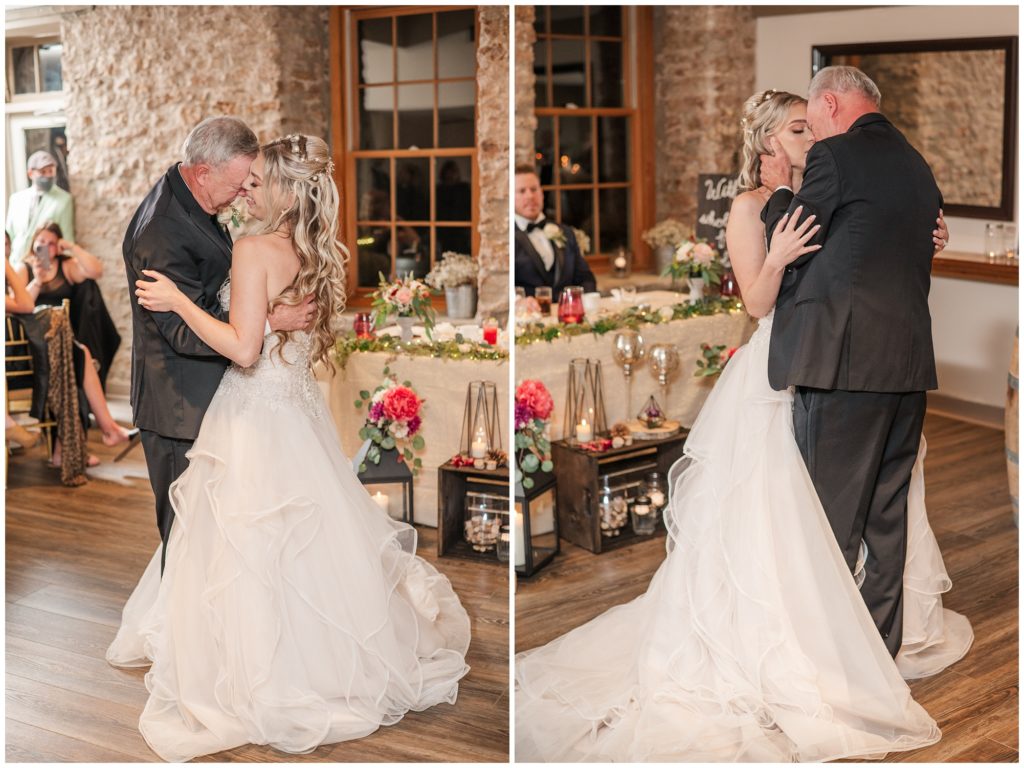 Aiden Laurette Photography | Ontario Wedding Photography | Millcroft Inn Wedding | Reception-Father daughter First Dance