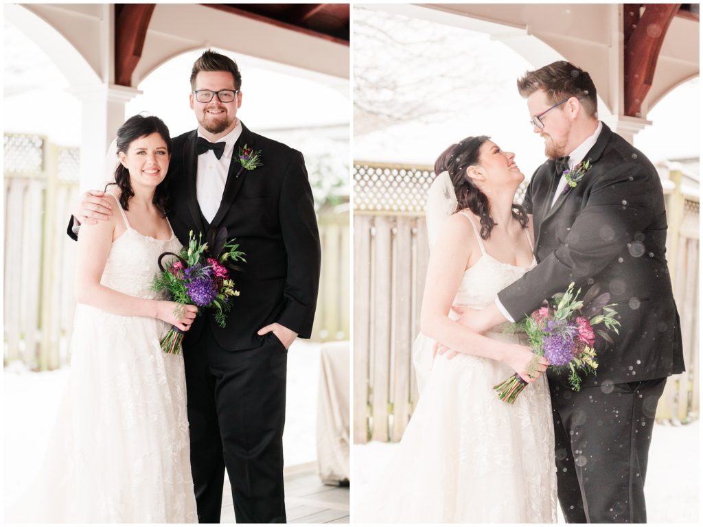 Aiden Laurette Photography | Ontario Wedding Photography | Cambridge Butterfly Conservatory | Couple First look shots