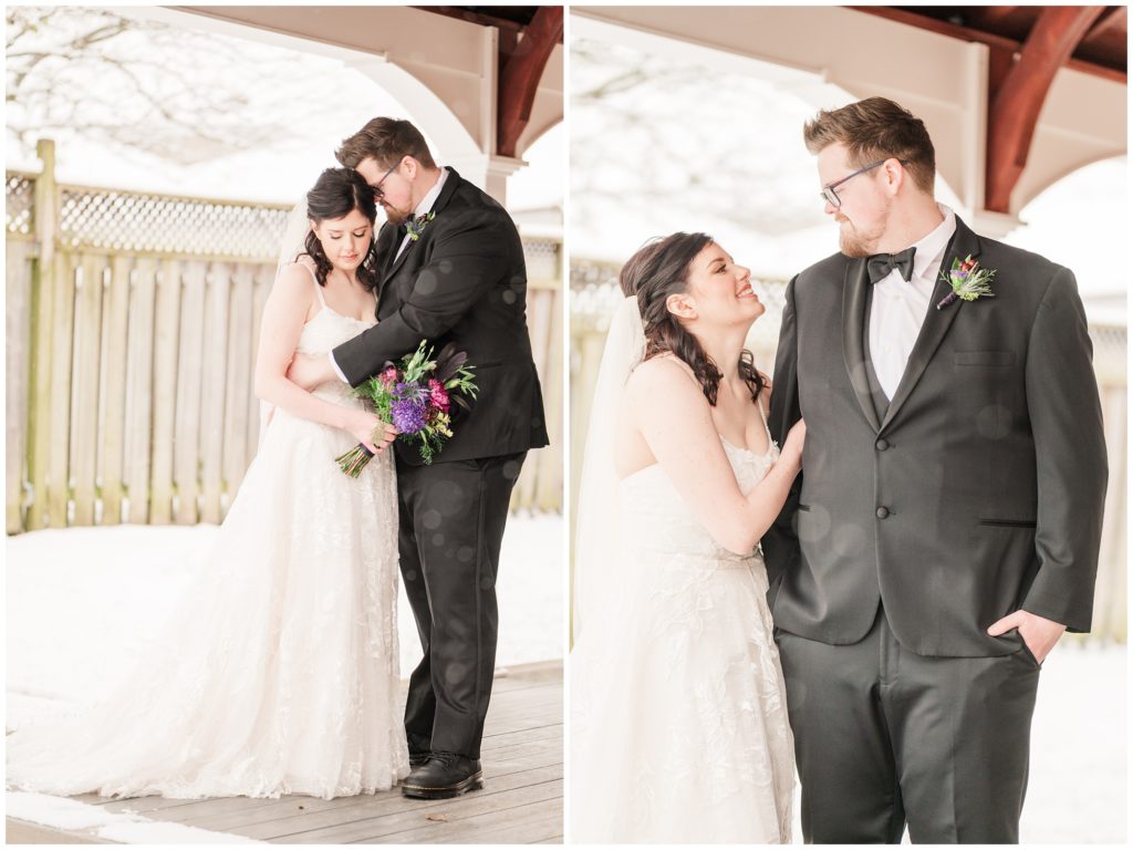 Aiden Laurette Photography | Ontario Wedding Photography | Cambridge Butterfly Conservatory | Couple First look shots
