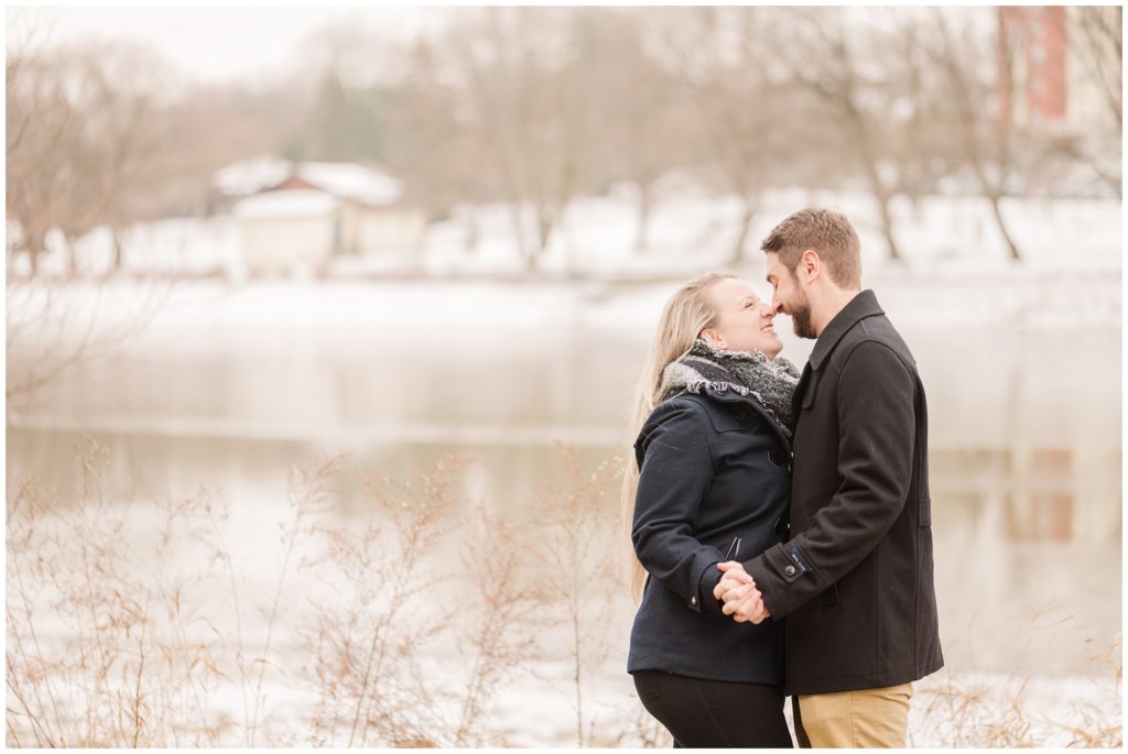 Aiden Laurette Photography | Ontario Wedding Photography | Winter Engagement Photo Session | Couple Photos