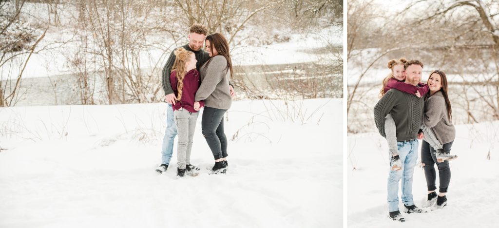 Winter Engagement Session | Aiden Laurette Photography | Ontario Wedding Photographer | Family Portraits