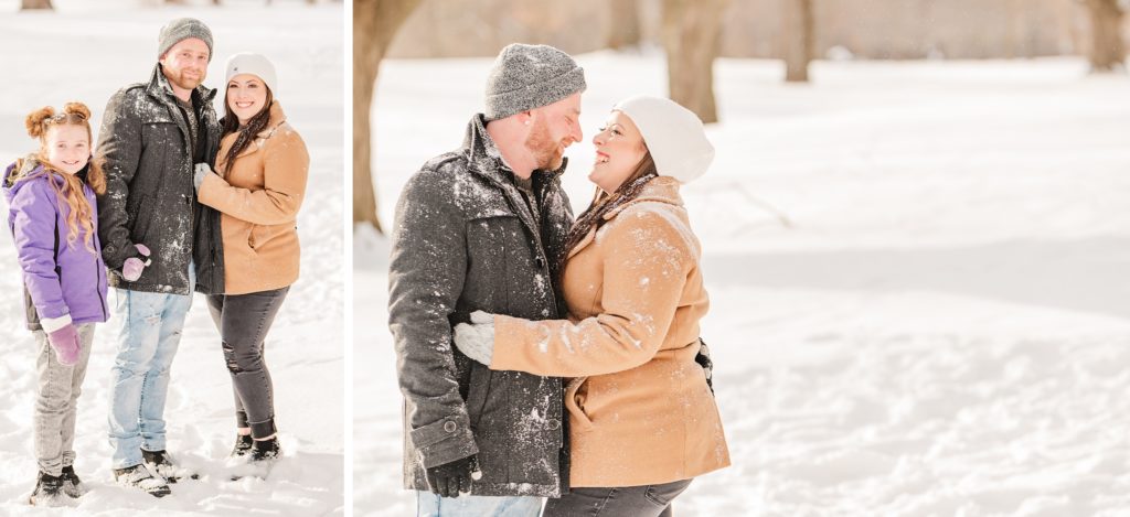 Winter Engagement Session | Aiden Laurette Photography | Ontario Wedding Photographer | Family Lifestyle images