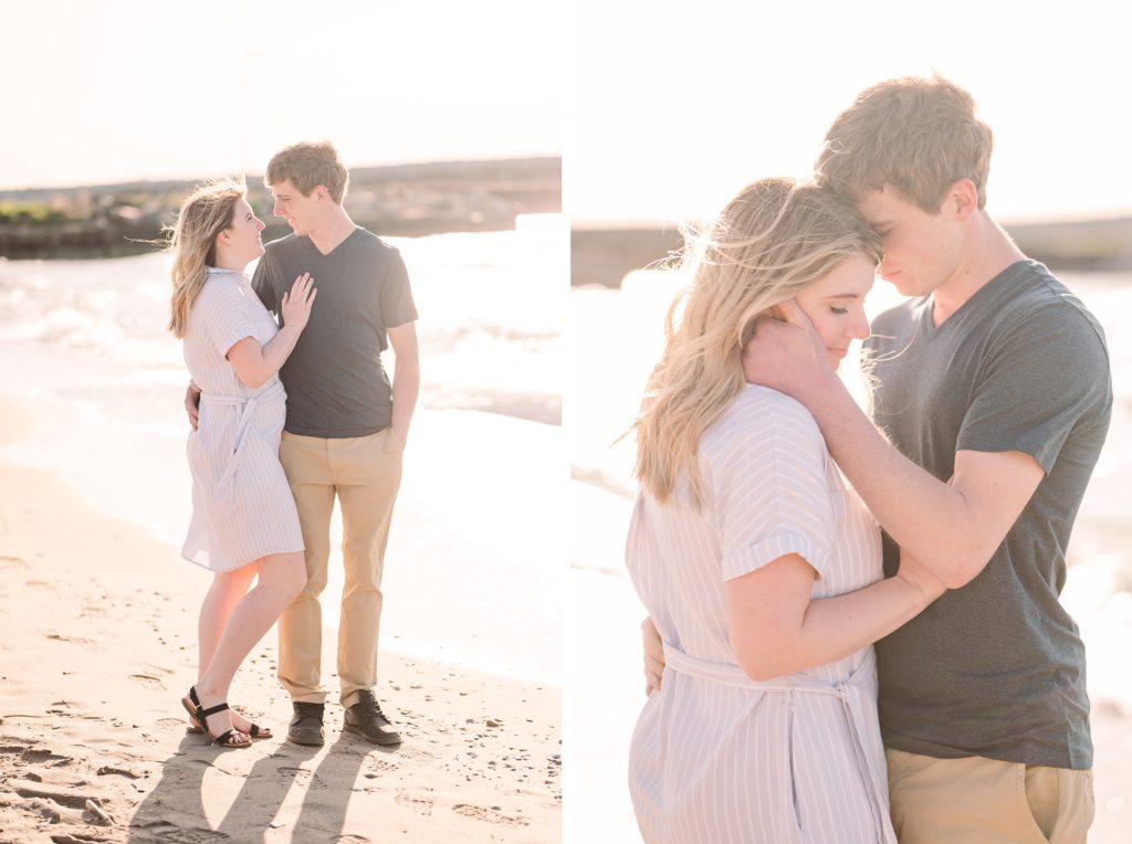 Beach Engagement Session | Couples Photos | Ontario Wedding Photographer | Aiden Laurette Photography
