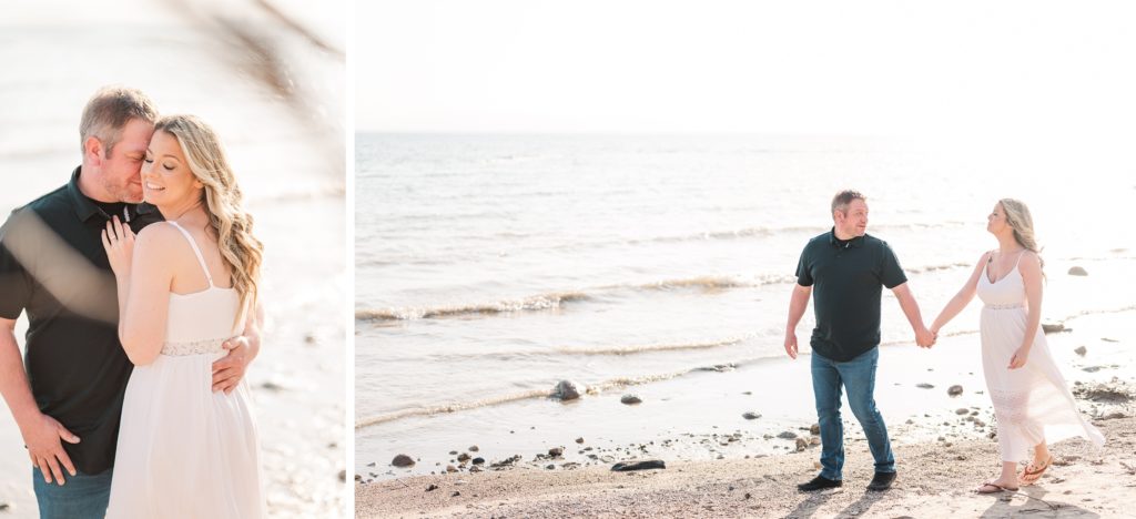 Aiden Laurette Photography | Beach Engagement Photos | Couple's Portrait  