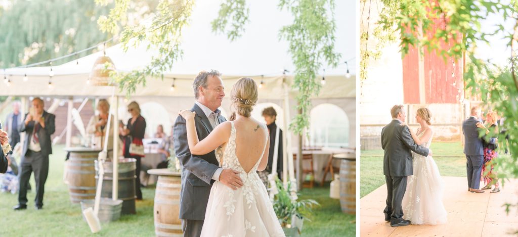 Aiden Laurette Photography | bride and groom on dancefloor