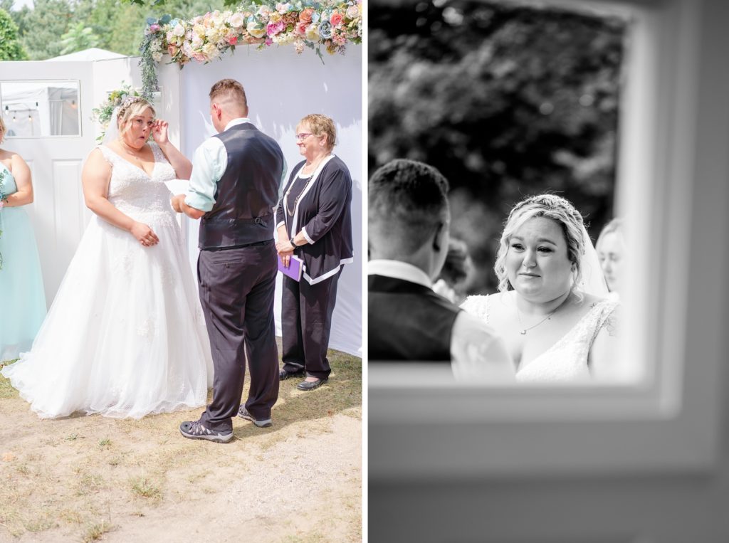 Aiden Laurette Photography | photos of bride and groom getting married