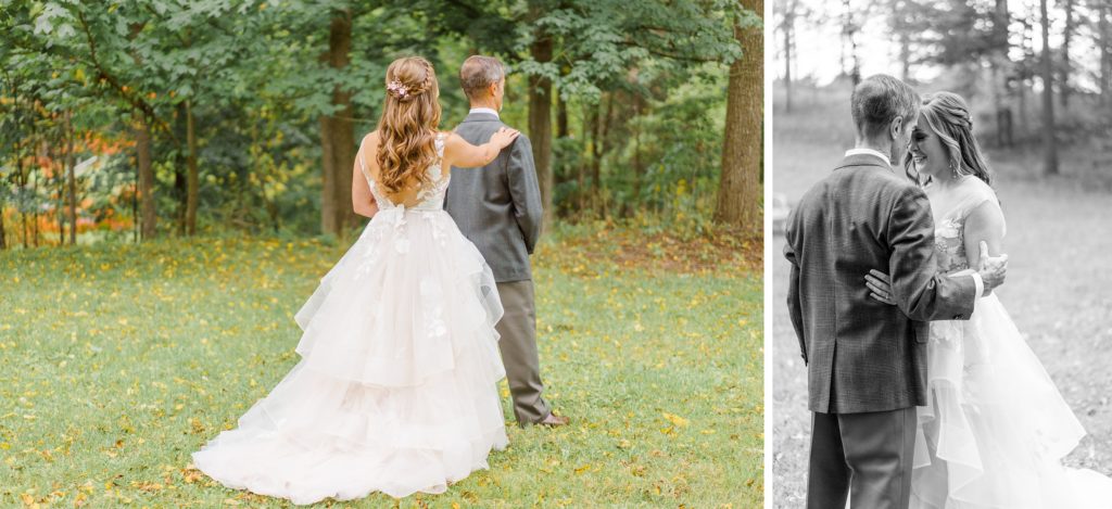 Aiden Laurette Photography | bride and grooms first look