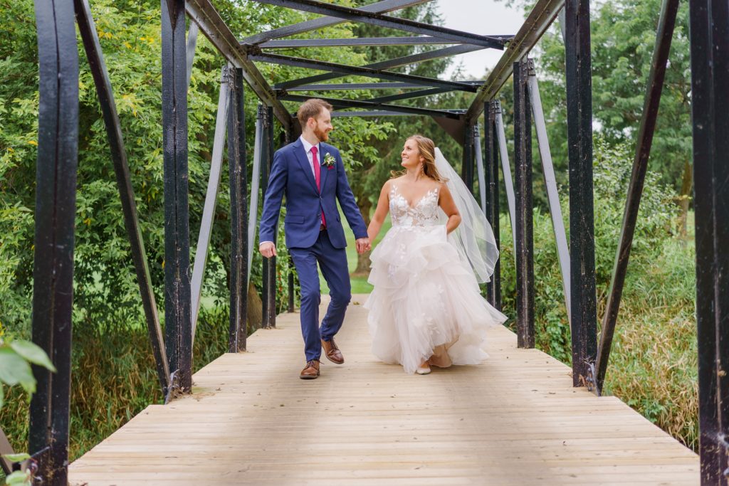 Aiden Laurette Photography | bride and groom at st marys golf and country club