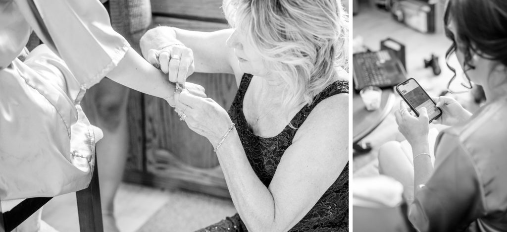 Aiden Laurette Photography | getting ready photos of bridemaids