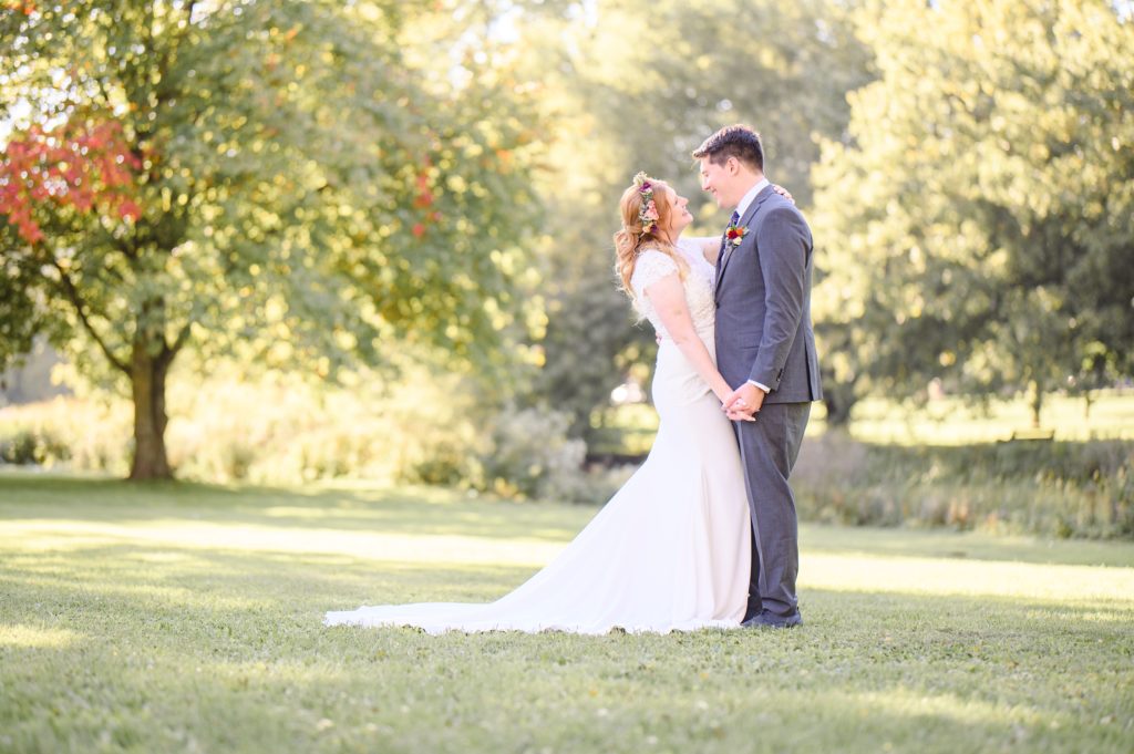 Aiden Laurette Photography | Bride and groom at st. mary's golf and country club