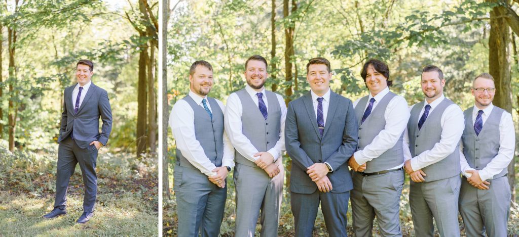 Aiden Laurette Photography | groom and groomsmen at st mary's golf and country club