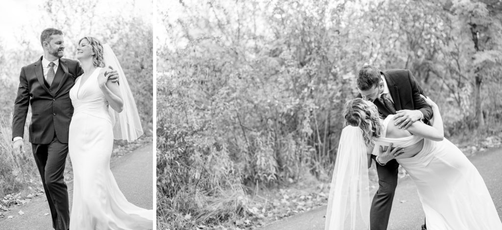 Aiden Laurette Photography | bride and groom pose 