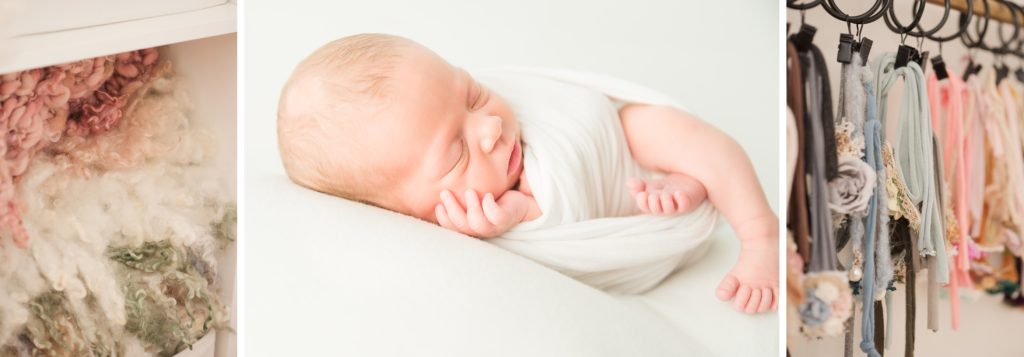 Aiden Laurette Photography | newborn baby sleeping, newborn session photo props