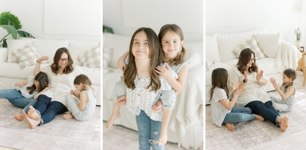 Aiden Laurette Photography | A mother poses with her  children