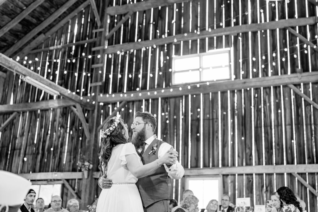 Aiden Laurette Photography | farm wedding reception