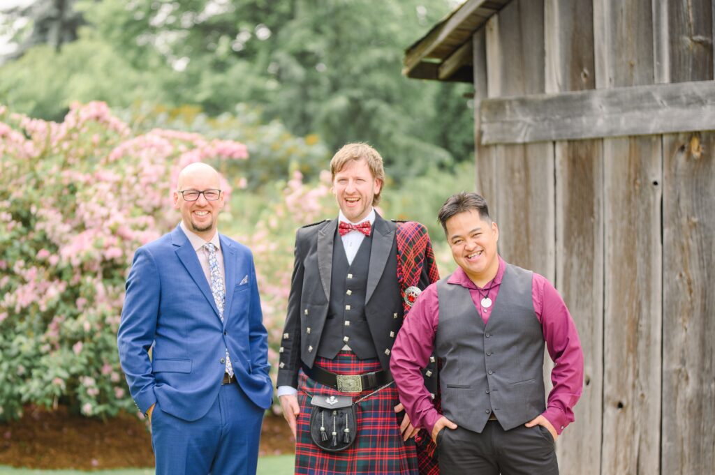 Aiden Laurette Photography | groom pipers golf club milton