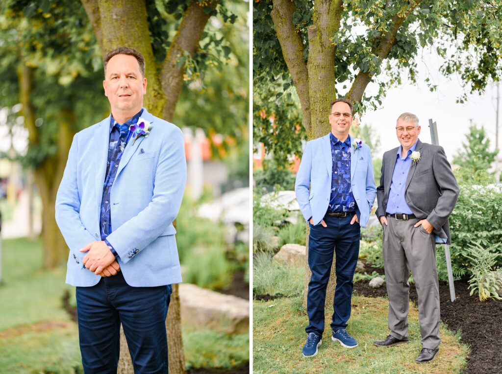 Aiden Laurette Photography | groom and best man
