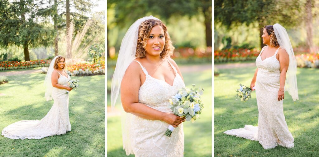 Aiden Laurette photography | bride at elopement in toronto