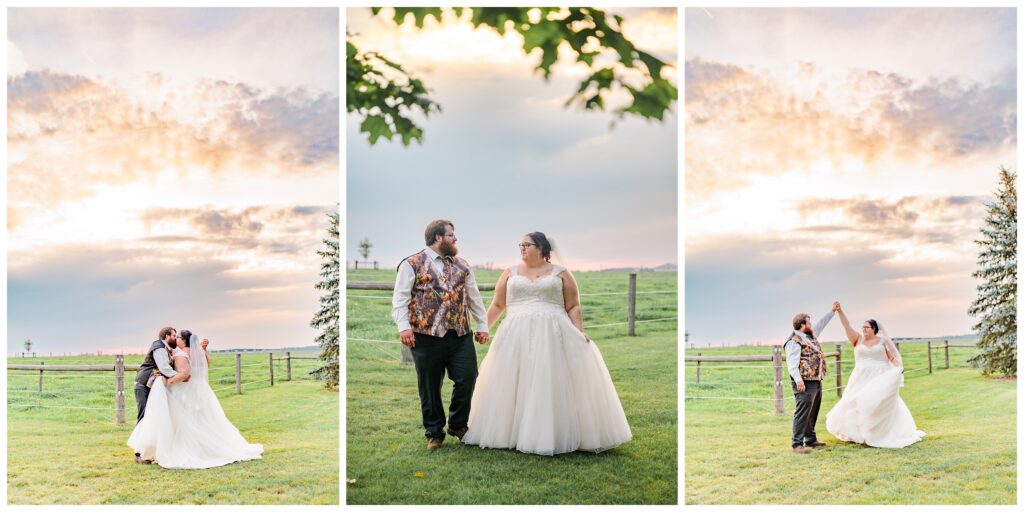 Maple Lane Haven WeddingDay | Ontario Wedding Photographer | Couple Portraits