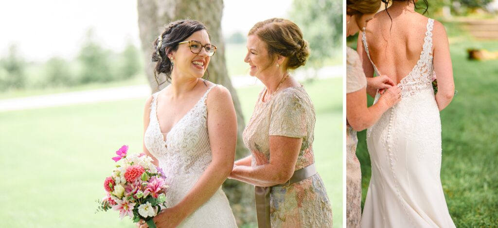 Aiden Laurette Photography | bride and mother of the bride