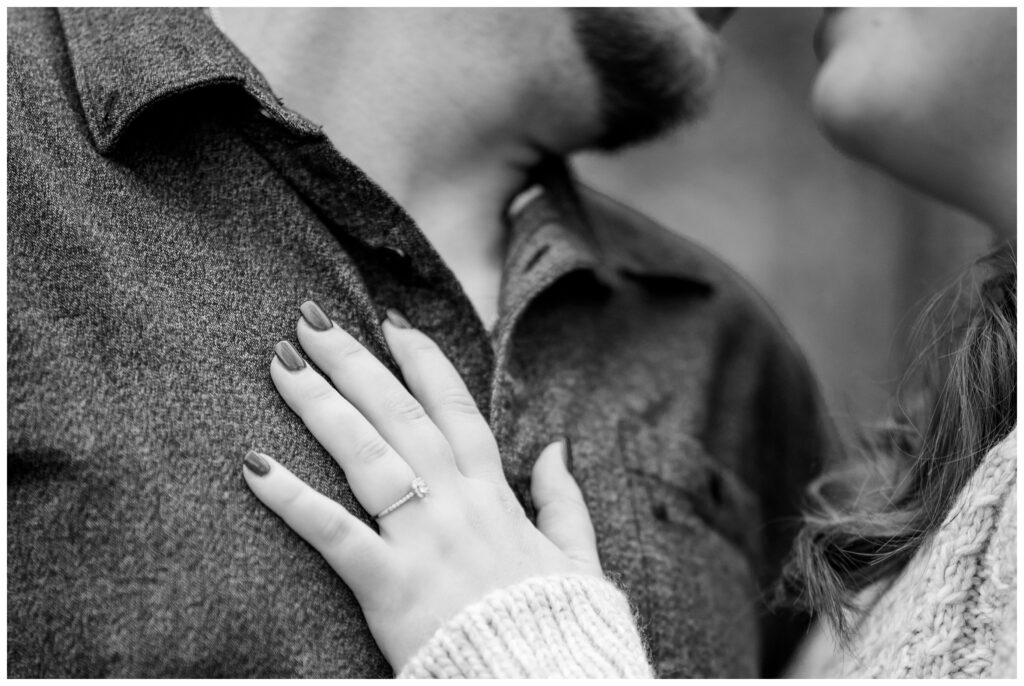 Aiden Laurette Photography | close up photo of engagement ring