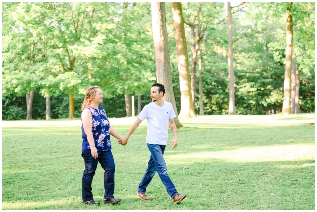 Aiden Laurette Photography | An engagement session at mohawk park