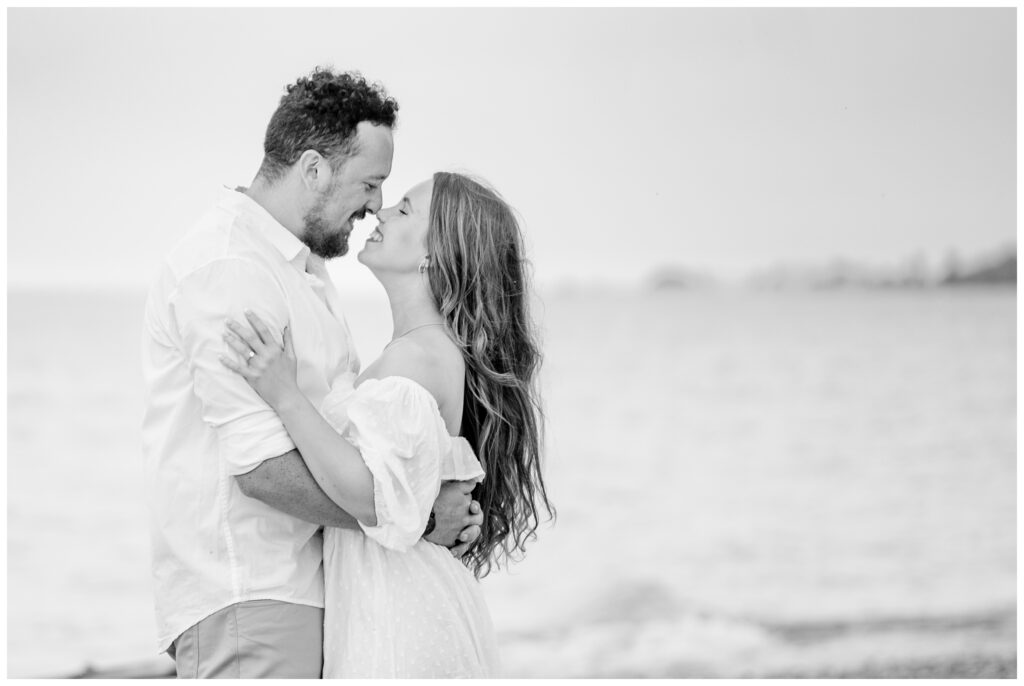 Aiden Laurette Photography | A dreamy engagement session at goderich beach