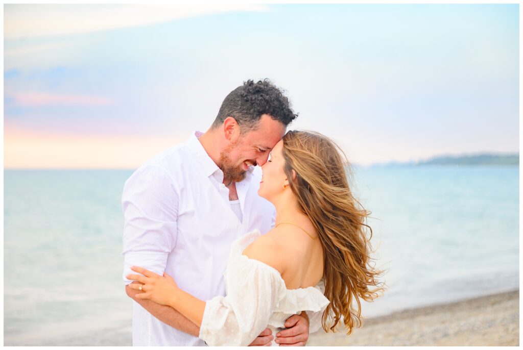 Aiden Laurette Photography | A dreamy engagement session at goderich beach