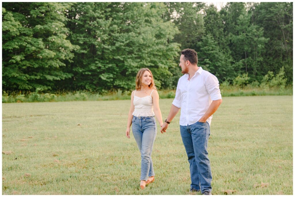 Aiden Laurette Photography | a dreamy engagement session at goderich beach