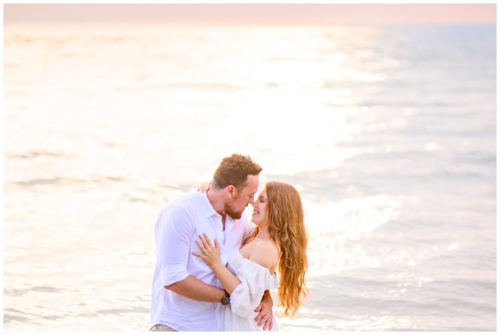 Aiden Laurette Photography | a dreamy engagement session at goderich beach