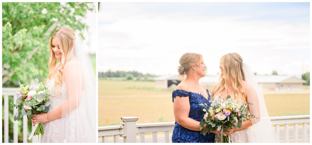 Aiden Laurette Photography | bride poses on wedding day