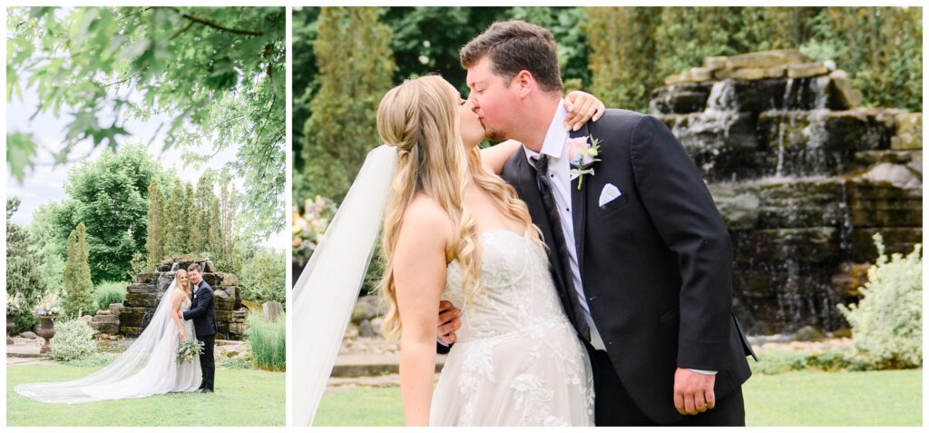 Aiden Laurette Photography | bride and groom's first look