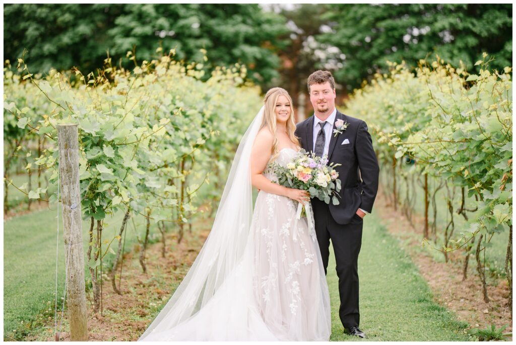 Aiden Laurette Photography | bride and groom's first look